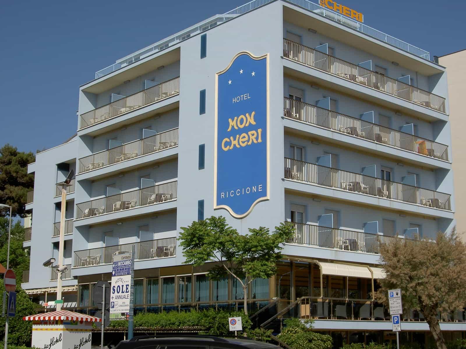 Hotel Mon Cheri Riccione Dış mekan fotoğraf